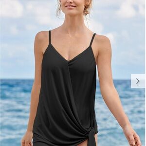 Tie Side Swim Dress